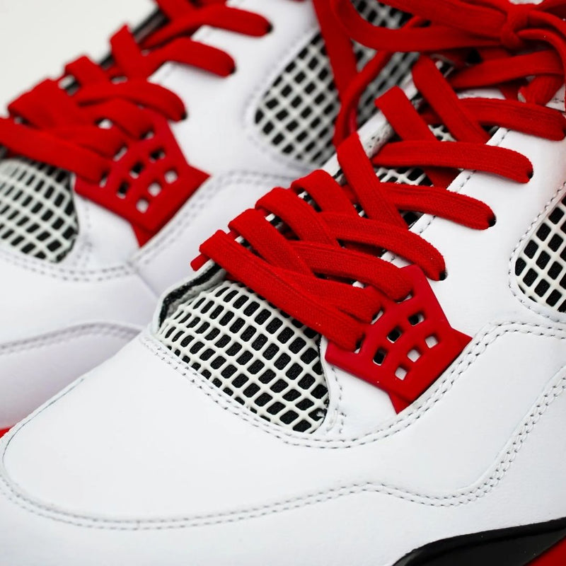 Bread Laces - Bold Red Elastic Shoelaces