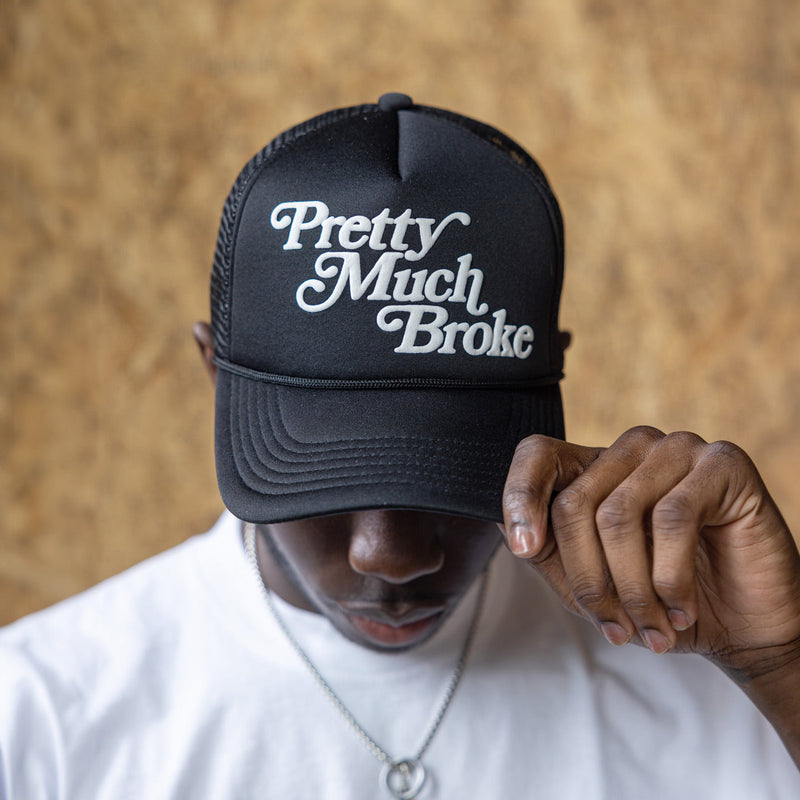 APTHCRY Pretty Much Broke® Trucker Cap