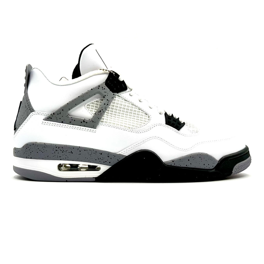 Nike Jordan 4 White Cement Men\'s Size 9.5 2012 308497-103‎ Shoes Sneakers Air Jordan 4 Retro  main image 3