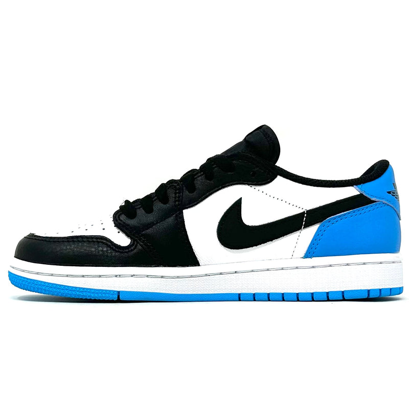 Air Jordan 1 Retro Low OG Negro Oscuro Azul (GS)