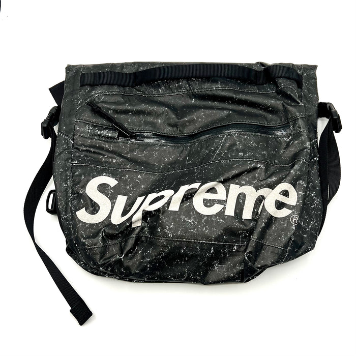 Supreme Waterproof Reflective Speckled Shoulder Bag 'Black'