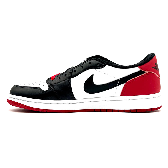 Air Jordan 1 Retro Low OG 'Black Toe' 2023 - Authentic Air Jordan 1 Retro Low OG 'Black Toe' 2023 - Authentic