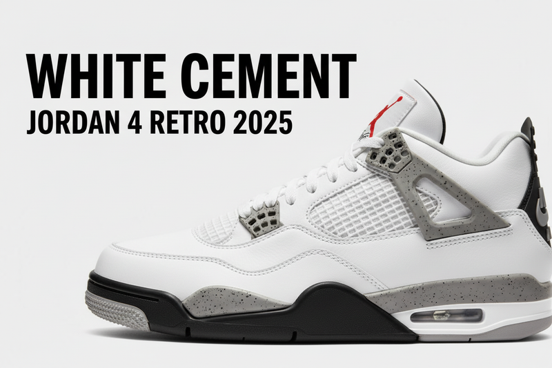 Jordan 4 White Cement Correct