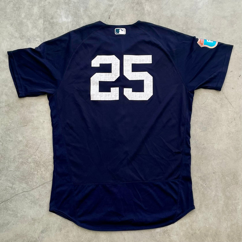 New York Yankees Spring Training Jersey #25 - Game Worn