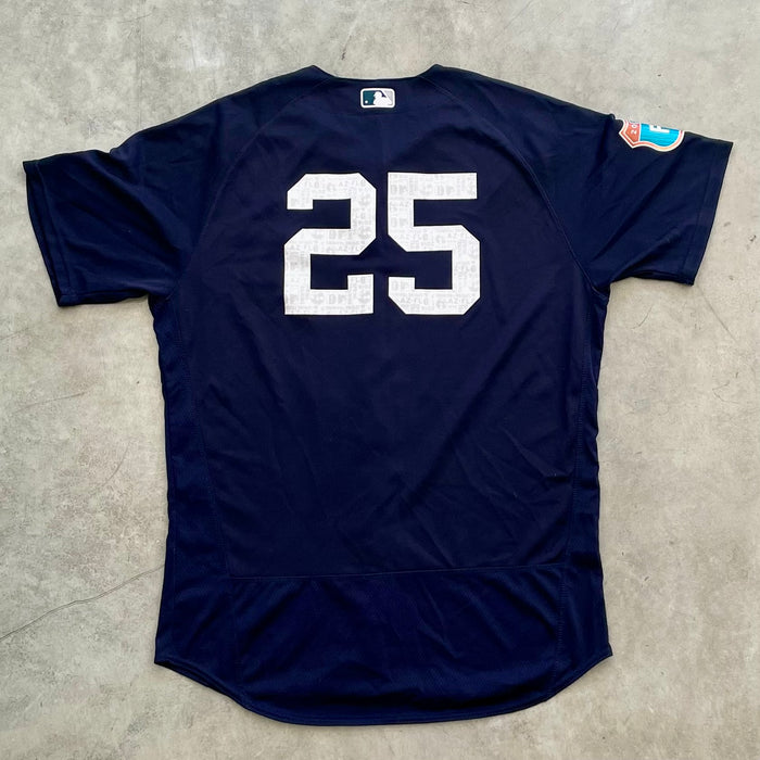 yankees jersey number 25
