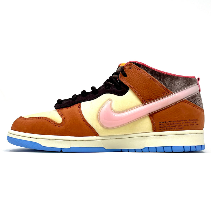 Nike Dunk Mid x Social Status 'Leche Chocolate'