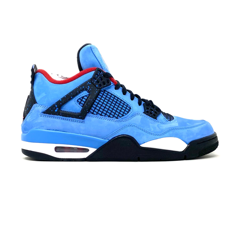Jordan 4 Retro Travis Scott Cactus Jack - University Blue Jordan 4 Retro Travis Scott Cactus Jack - University Blue
