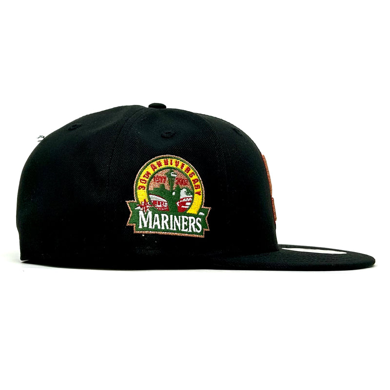 Hat Club New Era 59Fifty Cool Fashion Seattle Mariners 30th Anniversary Patch