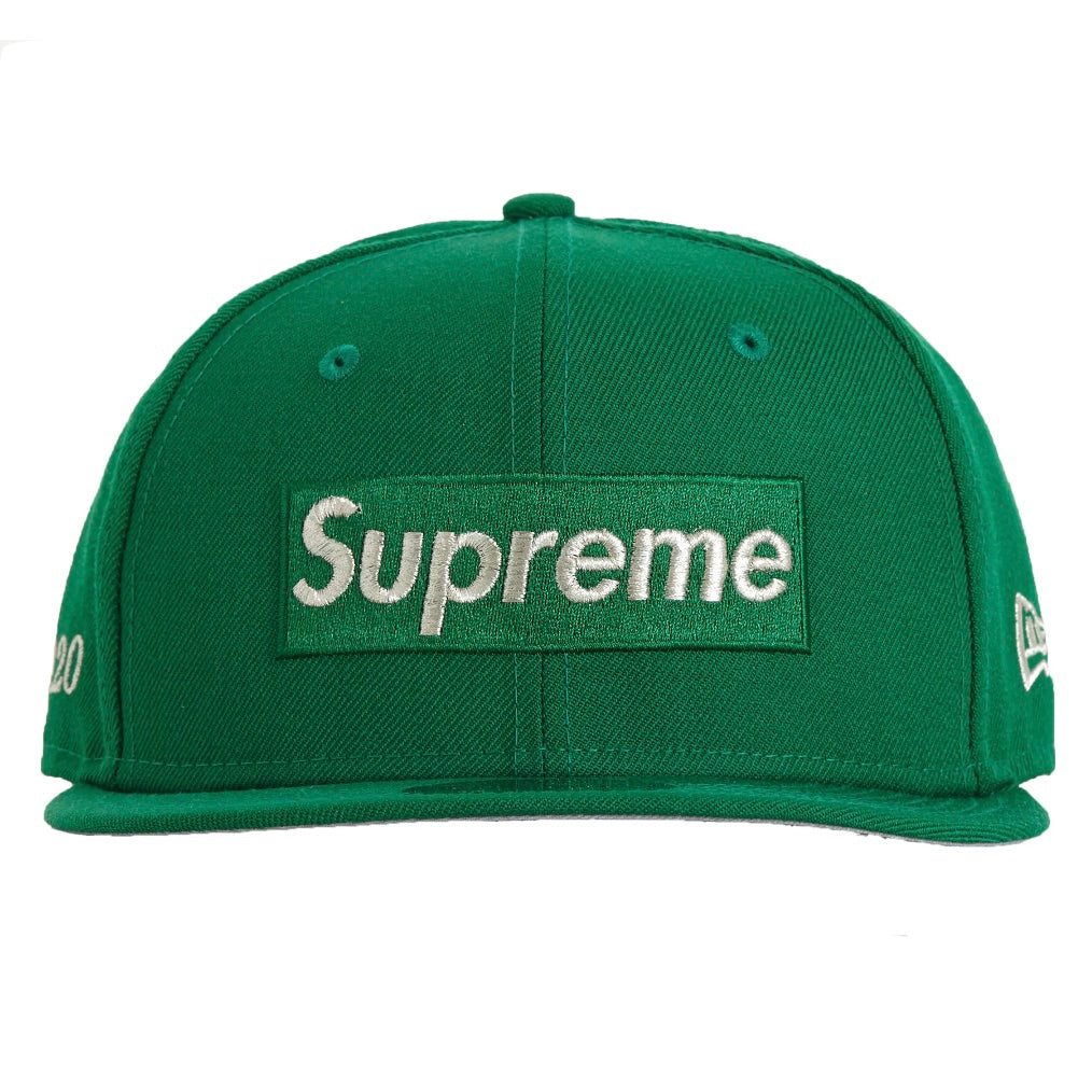 Supreme $1M Metallic Box Logo New Era 'Green' — United Kicks