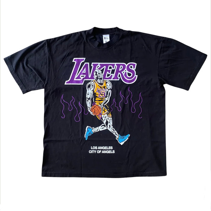 Warren Lotas 'Lebron Flames' Tee