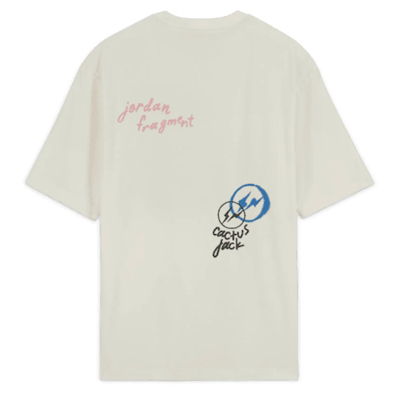 Travis Scott x Jordan x Fragment T-Shirt 'White'