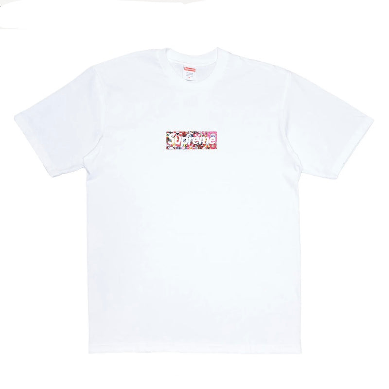 Supreme Takashi Murakami COVID-19 Relief Box Logo Tee 'White'