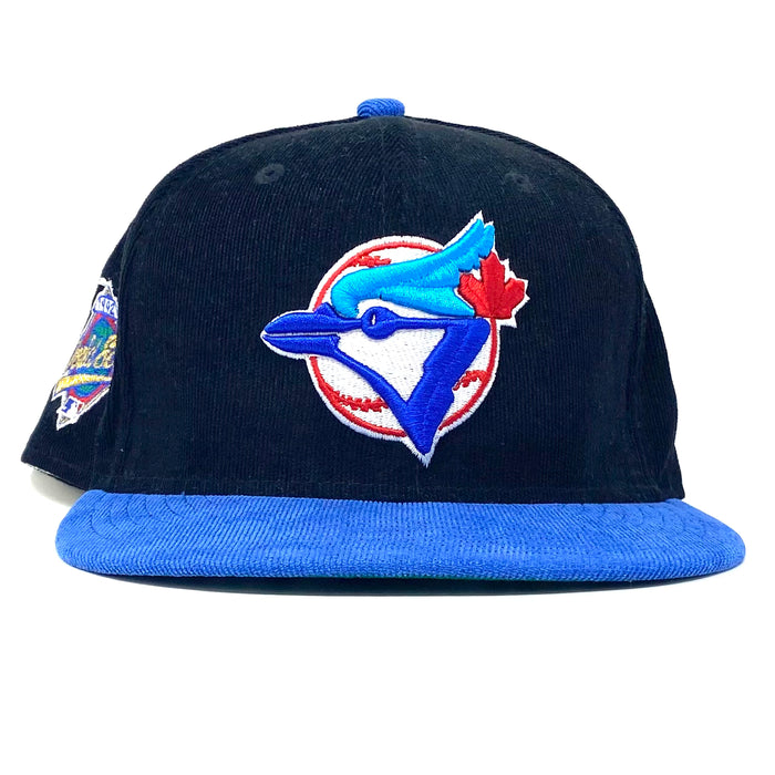 Toronto Blue Jays 'Blue & Black Corduroy' Fitted Lids Hat