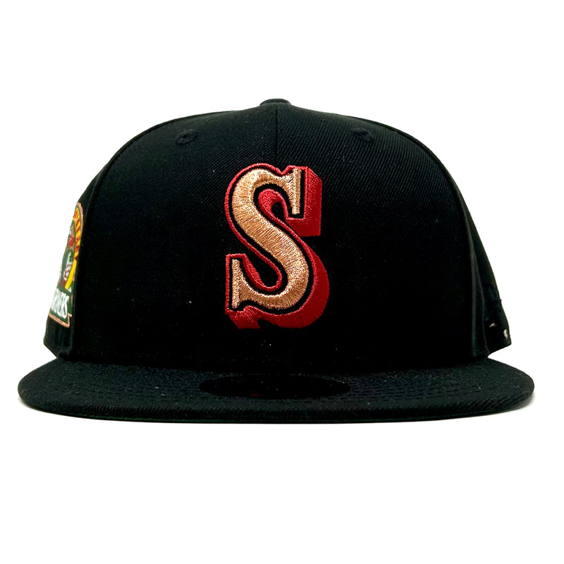 Hat Club New Era 59Fifty Cool Fashion Seattle Mariners 30th Anniversary Patch