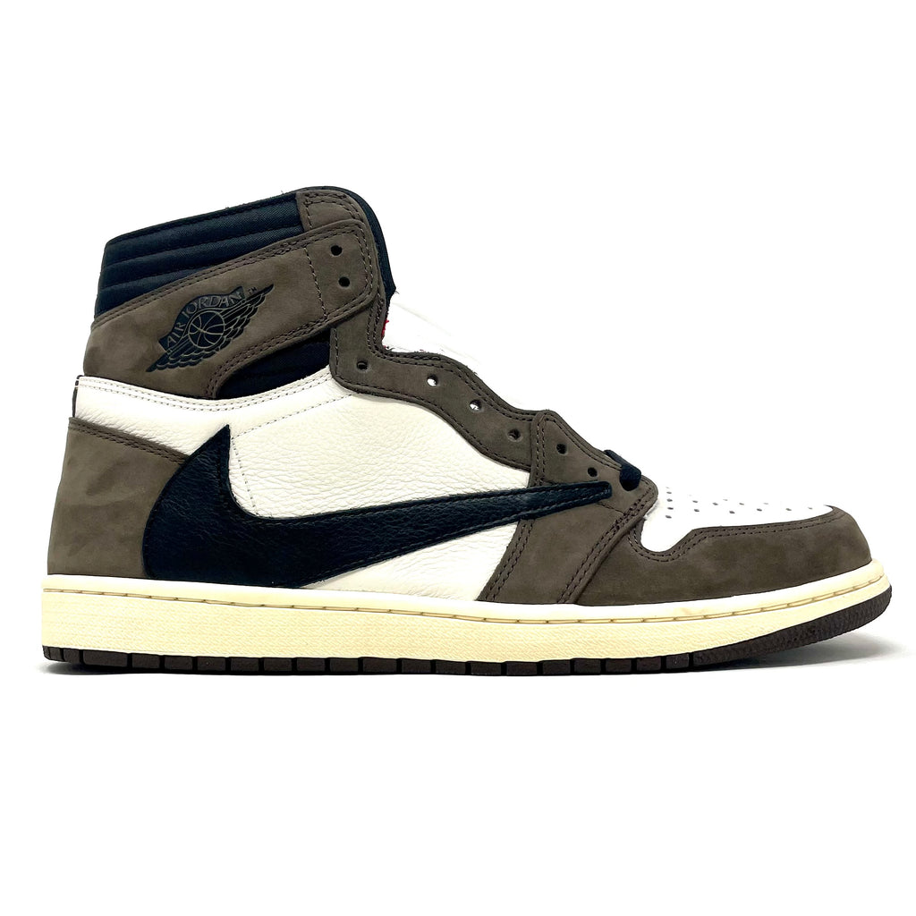 Jordan 1 Retro High OG x Travis Scott Mocha CD4487-100 Pre-Owned